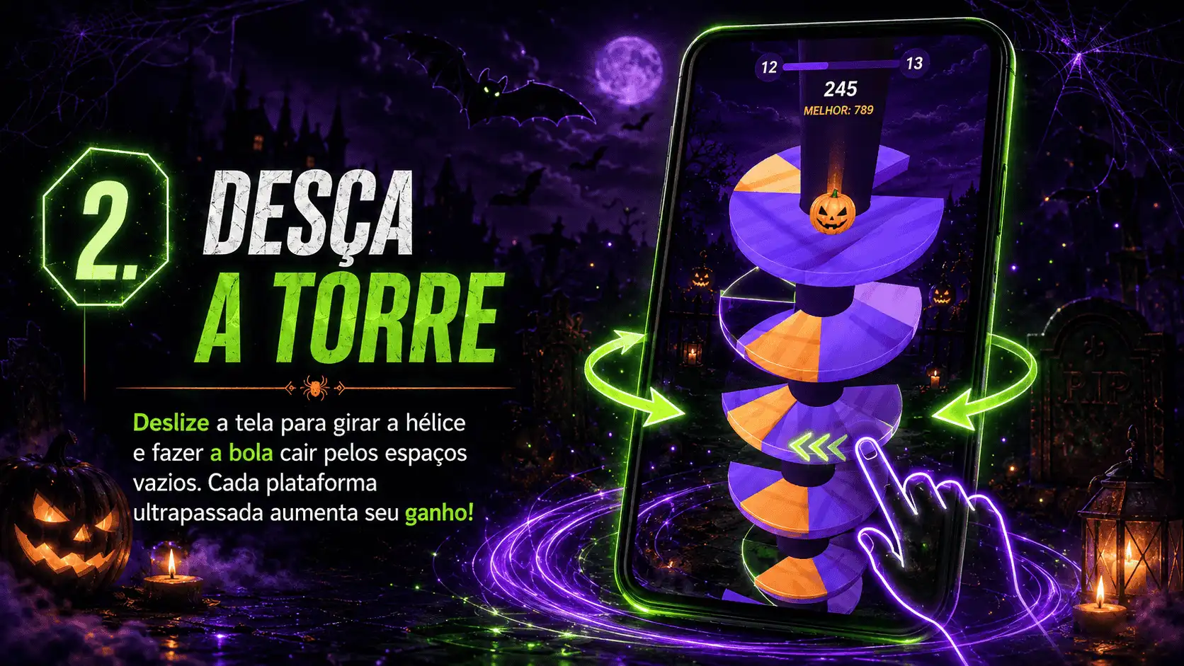 2. Desça a Torre